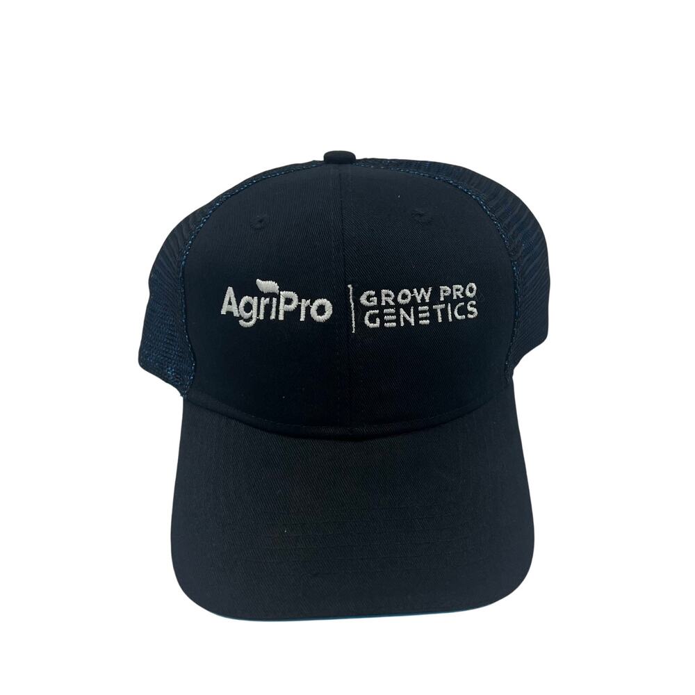 AgriPro Grow Pro Genetics Lewis Hybrids Seed‎ Co Advertising Baseball Hat Black